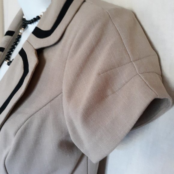 BCX Black/Tan Dress Blazer - Picture 5 of 10